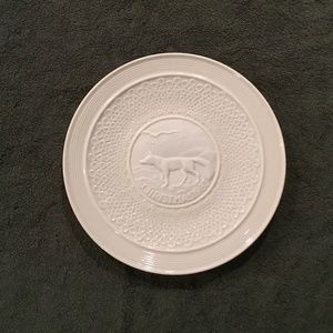 Belleek Christmas Plate 1983 The Red Fox